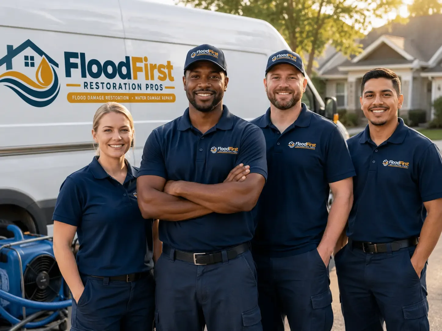 Flood Damage Restoration company in Church View, VA